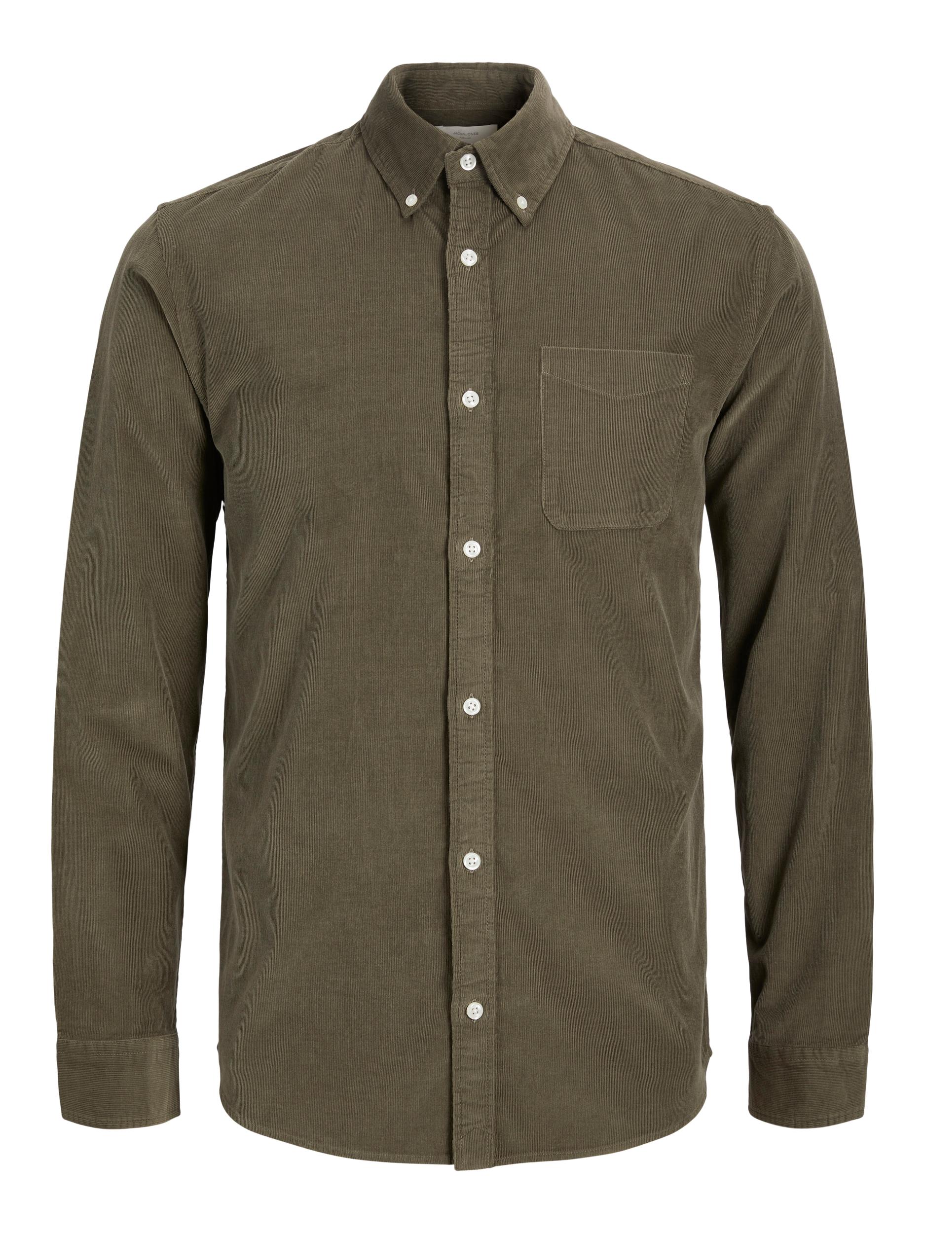 ΠΟΥΚΑΜΙΣΟ JACK & JONES CASUAL FIT ΜΟΝΟΧΡΩΜΟ ΚΟΤΛΕ BUTTON DOWN. ΠΟΥΚΑΜΙΣΟ JACK & JONES CASUAL FIT ΜΟΝΟΧΡΩΜΟ ΚΟΤΛΕ BUTTON DOWN. - Image 1