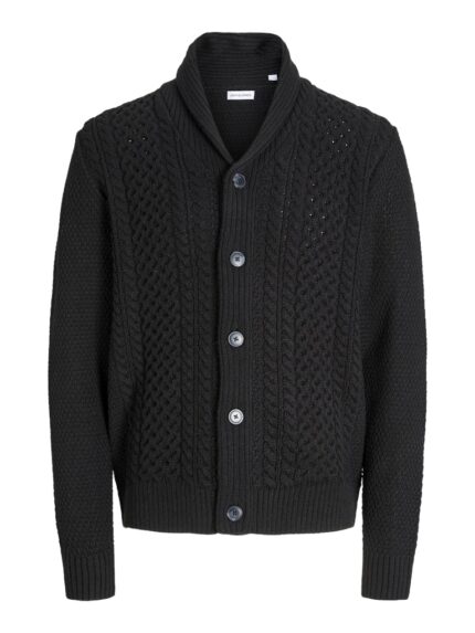 ΖΑΚΕΤΑ JACK & JONES ΒΑΜΒΑΚΕΡΗ ΠΛΕΚΤΗ ΜΕ ΚΟΥΜΠΙΑ ΚΑΙ ΓΙΑΚΑ ΣΜΟΚΙΝΓΚ