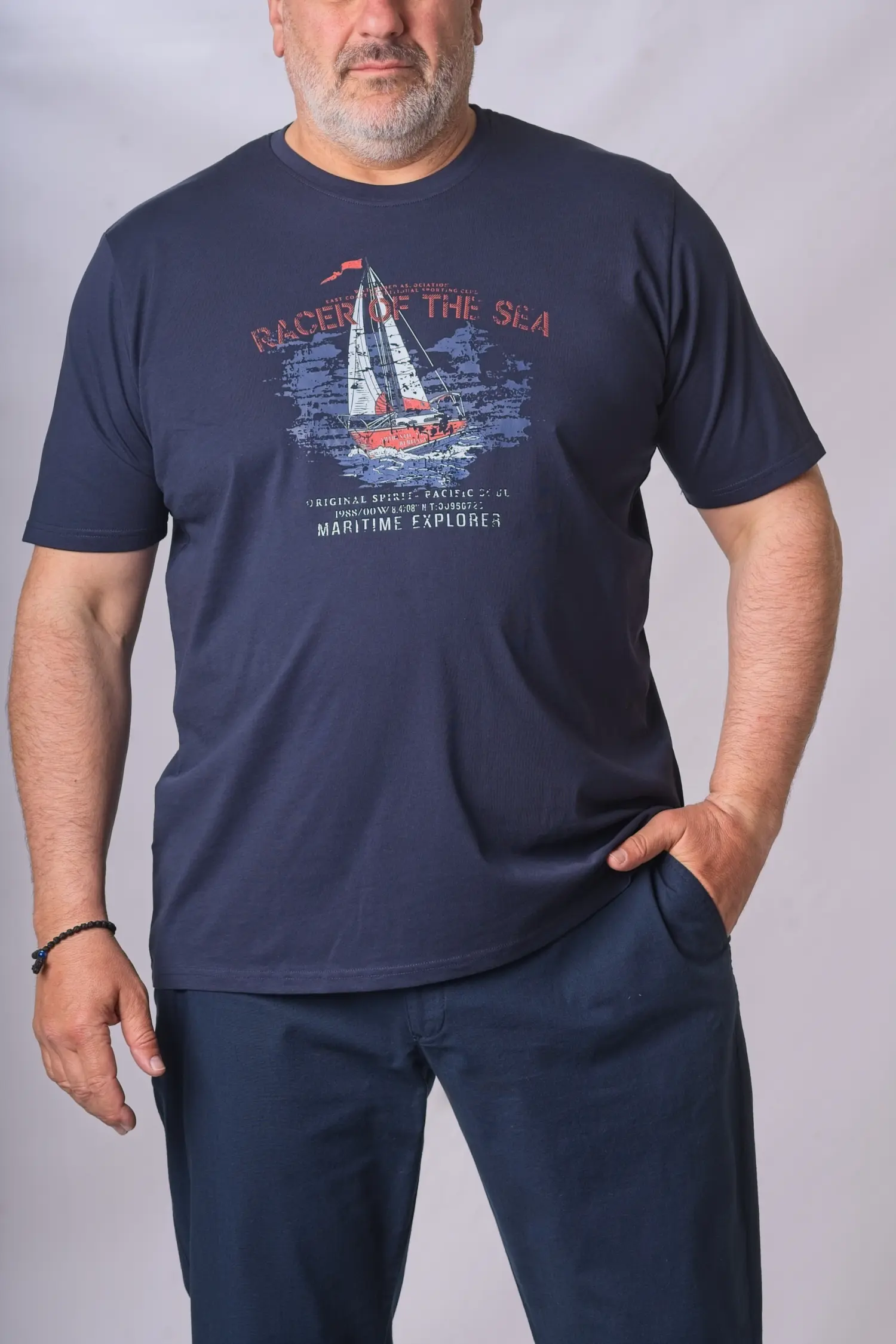 T-SHIRT K/M REDMOND ΣΤΑΜΠΩΤΟ ΒΑΜΒΑΚΕΡΟ T-SHIRT K/M REDMOND ΣΤΑΜΠΩΤΟ ΒΑΜΒΑΚΕΡΟ - Image 1